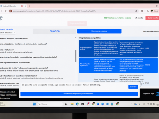 pantalla medsys ai asistente clinico